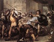 GIORDANO, Luca Perseus Fighting Phineus and his Companions dfhj china oil painting reproduction